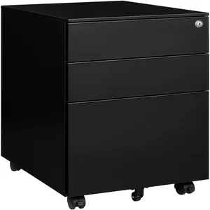 Ladeblok Euroseats 3 lade (2+1) 50x39x60cm op wiel