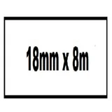 Labeltape Quantore TZe-241 18mmx8m wit/zwart