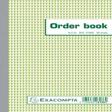Orderboek Exacompta 210x135mm 50x2vel