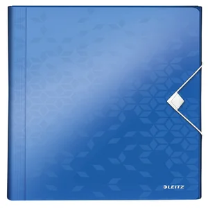 Projectmap Leitz WOW voor A4 6 vaks PP blauw