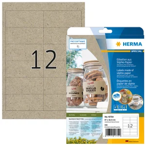 Etiket HERMA 10754 97x42.3mm silphie bruin 240 stu