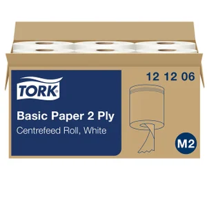 Poetspapier Tork M2 Basic Universal 2-laags 160m w