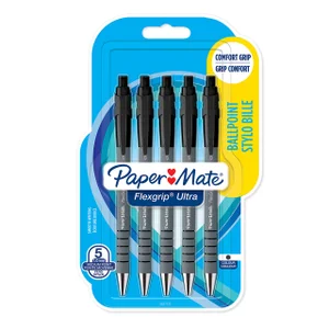 Balpen Paper Mate Flexgrip Ultra medium zwart blis