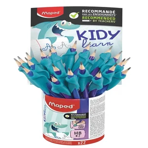 Potlood Maped Kidy Learn met gomtop en vingerhulp