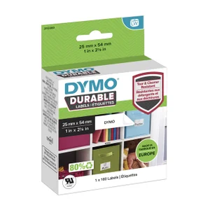 Etiket Dymo LabelWriter industrieel 25x54mm 1 rol