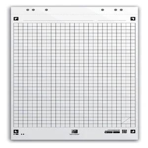 Flipoverpapier Oxford smart 650x980mm ruit 90 gram