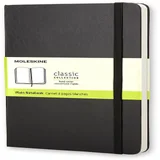 Notitieboek Moleskine pocket 90x140mm blanco hard cover zwart