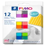 Klei Fimo soft colour pak à 12 briljante kleuren