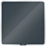Glasbord Leitz Cosy magnetisch 450x450mm grijs