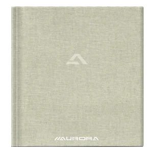 Notitieboek Aurora A5 lijn 192 pagina's 80g linnen