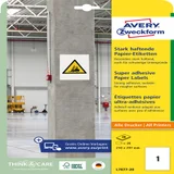 Etiket Avery L7877-20 210x297mm 20 stuks