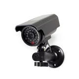 Dummy beveiligingscamera Nedis bullet solar buiten grijs