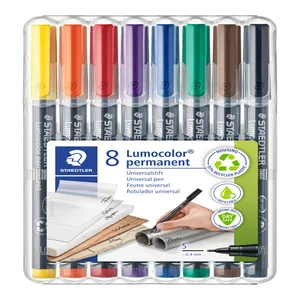 Viltstift Staedtler Lumocolor 313 permanent S set