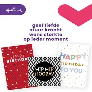 Wenskaart Hallmark Business Box verjaardag engelst