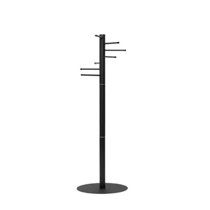 Kapstok MAUL Caurus staand 177cm 7 haken zwart RAL