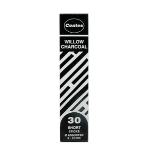 Houtskool Coates assorti doos à 30 stuks