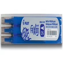 Rollerpenvulling PILOT friXion fijn blauw set à 3
