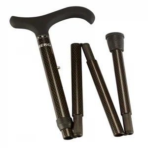 Wandelstok Able2 opvouwbaar carbon soft derby hand