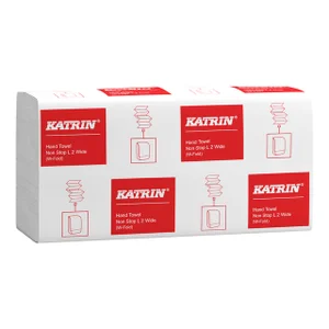 Handdoek Katrin w-vouw 2-laags 240x320mm 25x120 ve