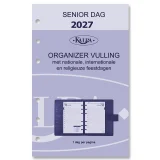 Agendavulling 2027 Kalpa Senior 1dag/1pagina