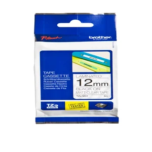 Labeltape Brother P-touch TZe-M31 mat 12mm zwart o