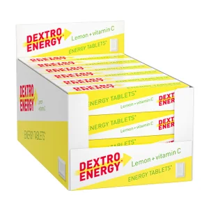 Energie tabletten Dextro Energy citroen pak 50 gra
