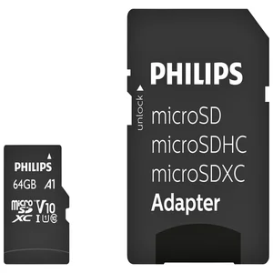 Geheugenkaart Philips micro SDXC Class 10 UHS-I U1
