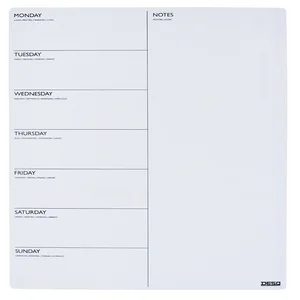 Magnetische planner Desq week 40x30cm magnetisch