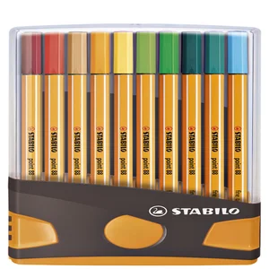 Fineliner STABILO point 88/20 ColorParade rollerse