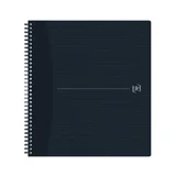 Spiraalblok Oxford Origin A4+ lijn 140 pagina's 90gr zwart