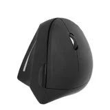 Muis Quantore ergonomisch draadloos USB-A adapter zwart
