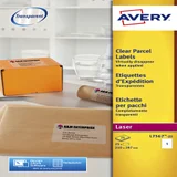 Etiket Avery L7567-25 210x297mm transparant 25 stuks