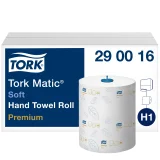 Handdoekrol Tork H1 Matic Premium 2-laags 100m wit 290016