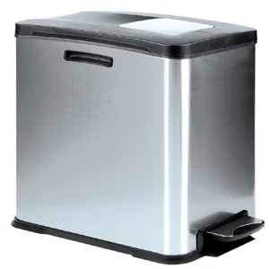Pedaalemmer EKO Rejoice 30 liter mat rvs