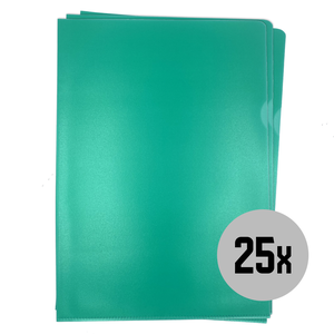 mapje groen 25x