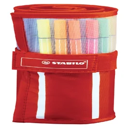 Fineliner STABILO pen 68/30 rollerset rood assorti