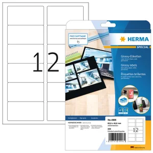 Etiket HERMA 4609 52.5x21.2mm premium wit 11200 st