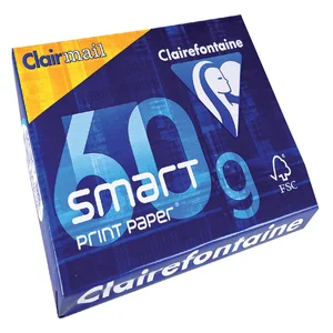 Kopieerpapier Clairefontaine Clairmail A4 60gr wit
