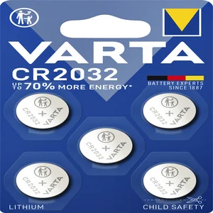 Batterij VARTA knoopcel 5x CR2032 lithium