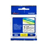 Labeltape Brother P-touch TZe-131 standaard 12mm zwart op transparant