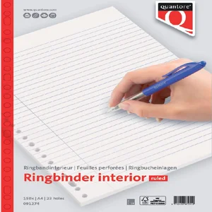 Interieur Quantore A4 23-gaats lijn 300 pagina's