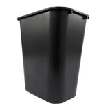 Afvalbak Rubbermaid groot 39 liter zwart