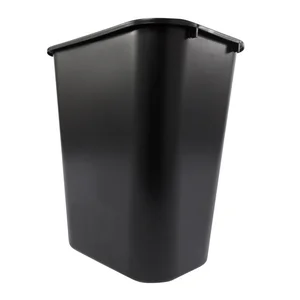Afvalbak Rubbermaid groot 39 liter zwart