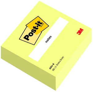 Memoblok 3M Post-it 6820 76x76mm Notes Canary Yell