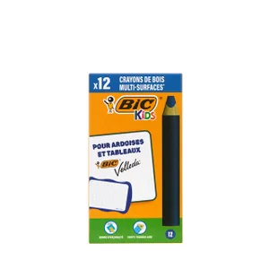 Whiteboardpotlood BicKids Multi Surface blauw doos