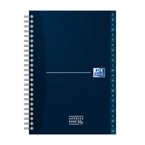 Adresboek Oxford Office Essentials A5 72vel dubbel