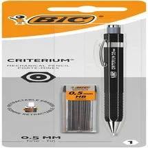 Vulpotlood Bic Criterium HB 0.5mm incl 12 stiften