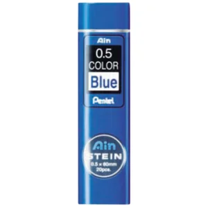 Potloodstift Pentel Ain Stein HB 0.5mm blauw koker