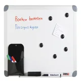 Whiteboard Desq 450x600mm in kunststof draagtas