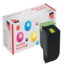 Tonercartridge Quantore alternatief tbv Lexmark 24B6010 geel